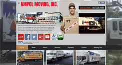 Desktop Screenshot of ampolmoving.com